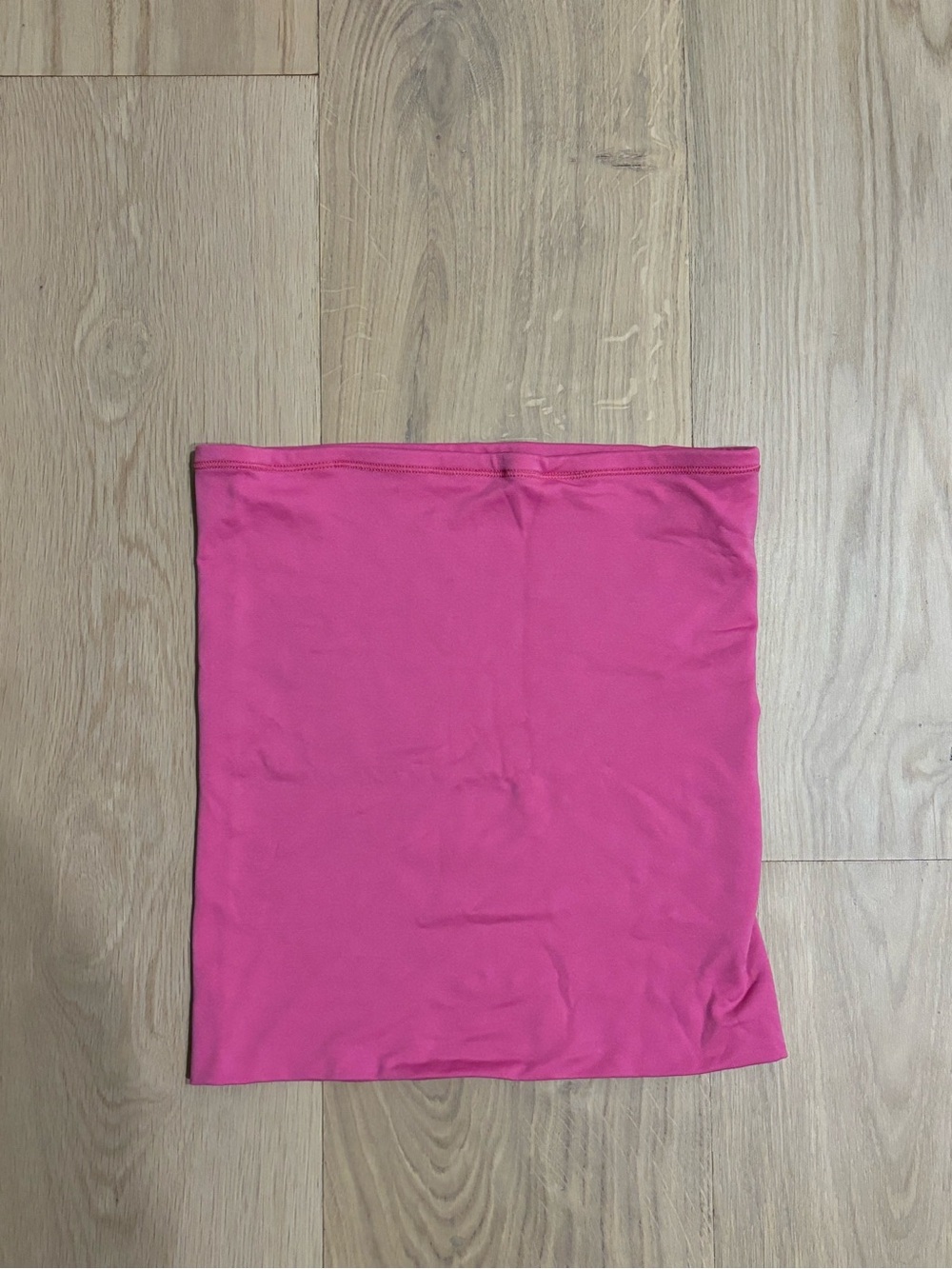Aritzia Hot Pink Strapless Tube Top